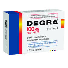 Degra 100 Mg Ereksiyonu Güçlendirmek İçin İlaç